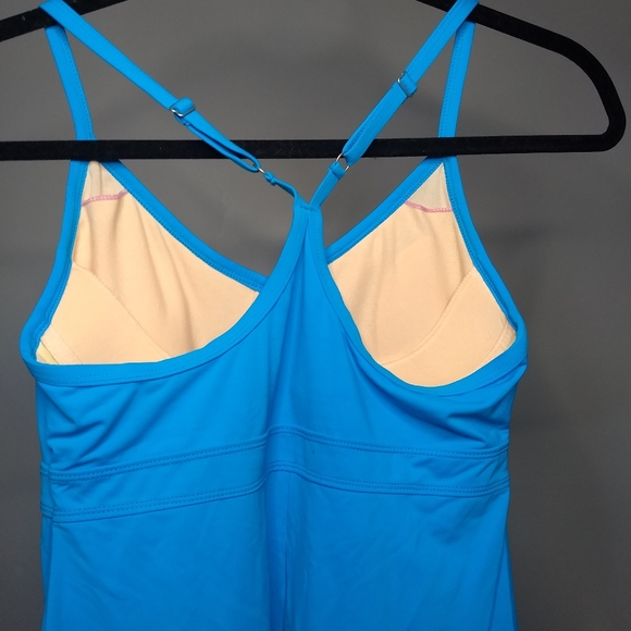 Athleta Swim/Active Tanktop Dress Blue - Picture 3 of 7